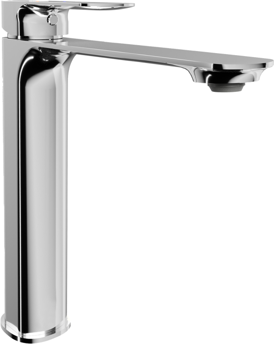 Blaufoss Bodan robinet de lavabo surélevé chrome brillant