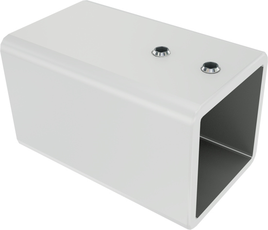 Balmani Modular bevestigingsbout stabilisatiestang 5cm mat wit