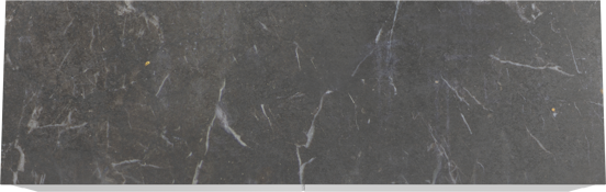 Balmani Mitra zwevend badkamermeubel 180 x 55 cm mat wit met Stretto enkel of dubbel tablet in marmer pietra grey
