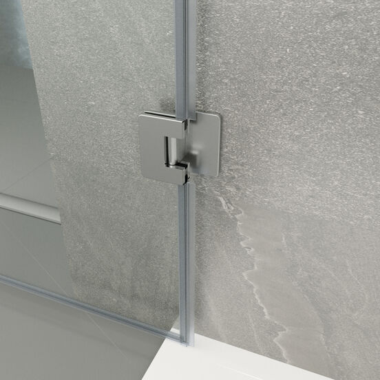 Balmani Modular douchedeur scharnieren en greep Brushed inox