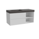 Storke Edge meuble salle de bains avec plan vasque Scuro High