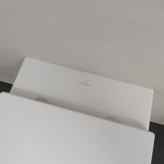 Villeroy & Boch Subway 3.0 wc suspendu blanc brillant sans rebord TwistFlush, tapis d'isolation inclus