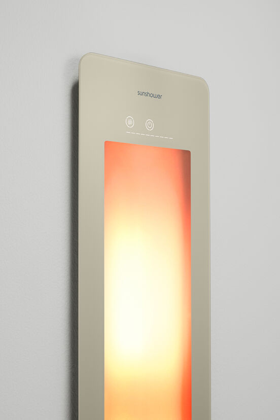 Sunshower Plus L Infrarood en UV Inbouw sand white