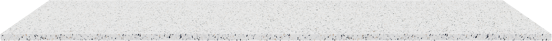 Storke Tavola tablette simple ou double blanc/noir terrazzo mat 150 x 52 cm
