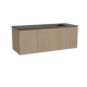 Storke Ribs badkamermeubel met Scuro wastafel