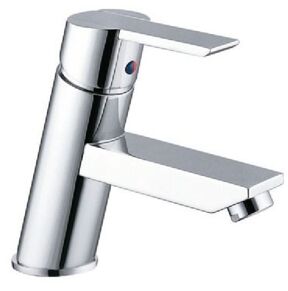 Linie City wastafelkraan chroom