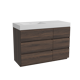Storke Edge badkamermeubel met Mata High Wastafel