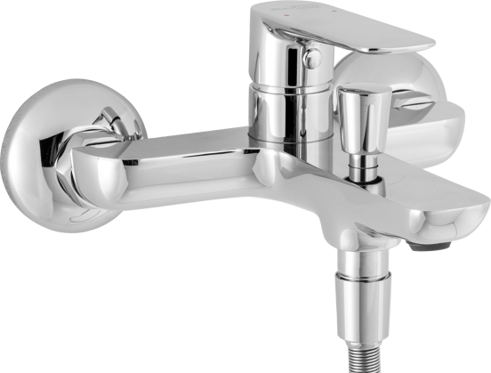Blaufoss Arton robinet de bain chrome brillant