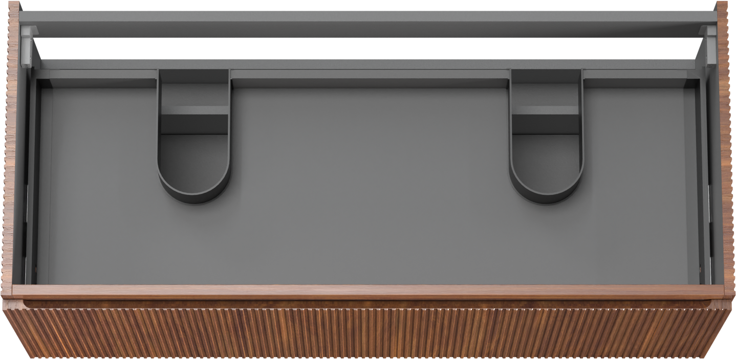 Storke Ribs Wastafelonderkast 120 X 52 Cm Notenhout X O Badkamers storke-ribs-wastafelonderkast-120-x-52-cm-notenhout-x-o-badkamers