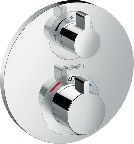Hansgrohe Ecostat S thermostatische inbouw douchekraan glanzend chroom