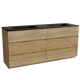 Storke Edge badkamermeubel met Scuro Wastafel