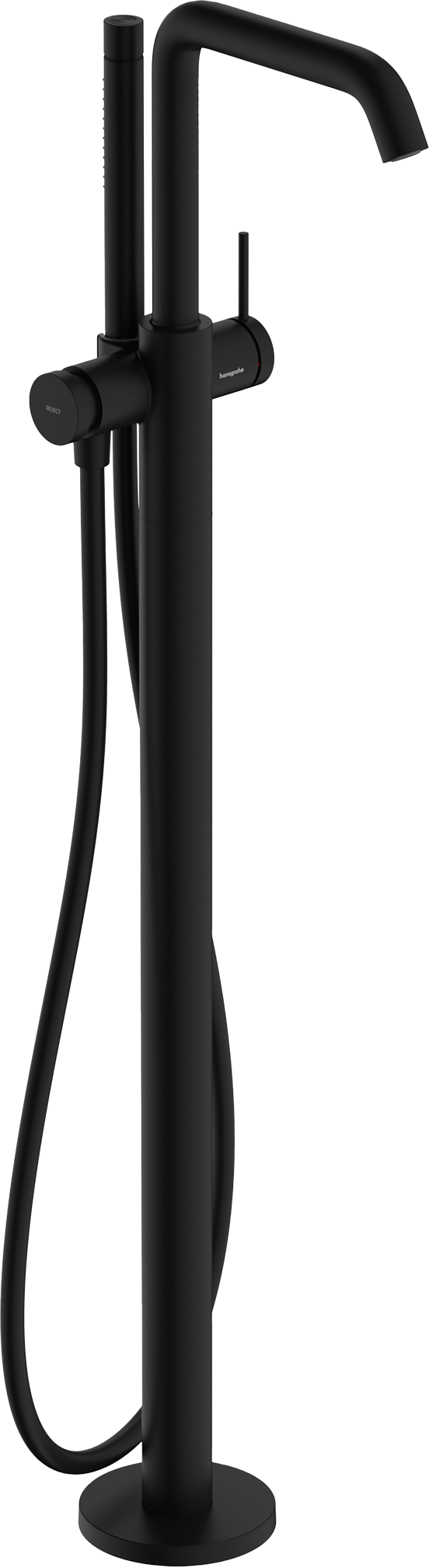 Hansgrohe Tecturis S Mischarmatur Badewannenarmatur schwarz matt