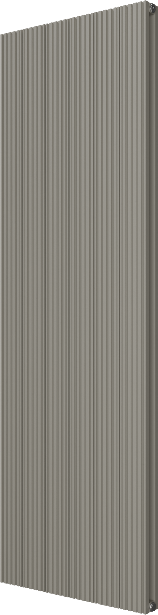 Vipera Mares sèche-serviettes double 56,5 x 180 cm chauffage central soie grise raccordements latéral et central possibles 2159W