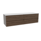 Balmani Mitra badkamermeubel met Stretto tablet voor waskom(men)