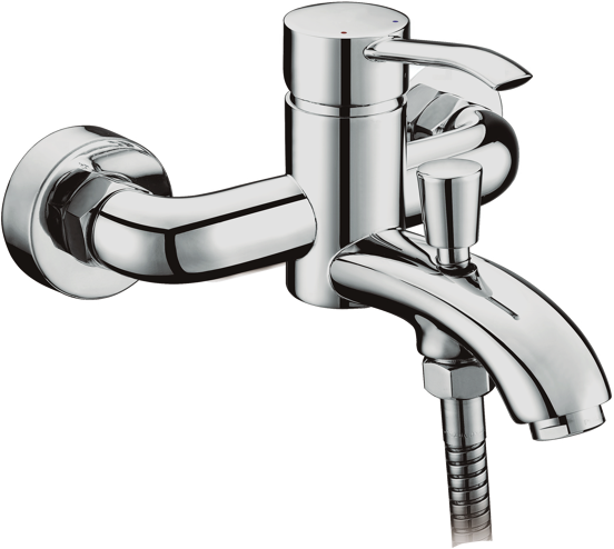 Linie Sybelle robinet baignoire chrome brillant