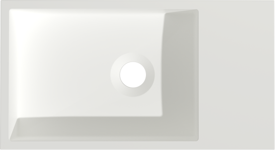 Storke Fada fonteintje 40 x 22 cm matte Solid Surface