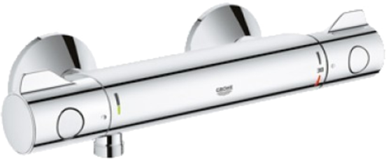 Grohe Grohtherm 800 Thermostat-Duscharmatur: Chrom glänzend