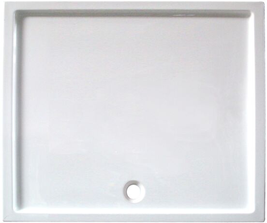 Linie Mango douchebak 90 x 80 cm acryl hoogglans wit