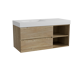 Storke Edge badkamermeubel met Mata High wastafel