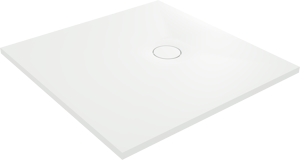 Balmani Lago receveur de douche 100 x 100 cm Solid Surface blanc mat