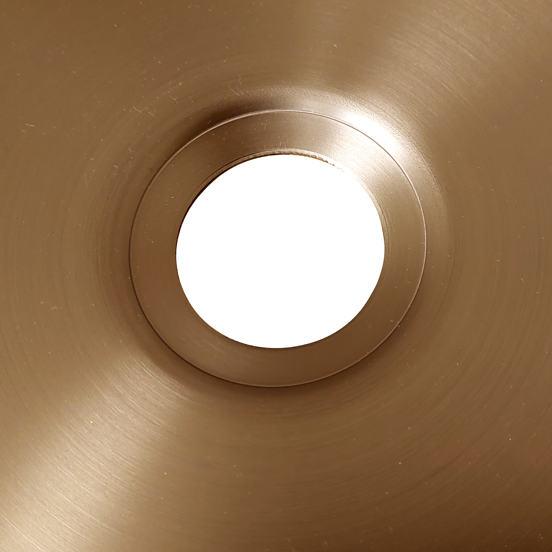 Balmani Accia waskom Brushed Rosegold roestvrij staal rond Ø 36 cm