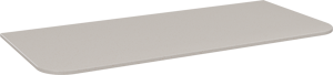 Storke Tavola Soft tablette simple solid surface beige granite 100 x 46 cm