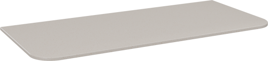Storke Tavola Soft enkel tablet beige granita solid surface 100 x 46 cm