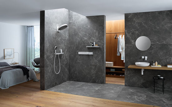 Hansgrohe Rainfinity standaard rond regendouchekop Ø 36 cm mat wit