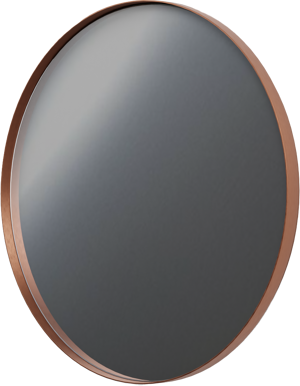 Balmani Giro Round rond badkamerspiegel Brushed RoseGold Ø 75 cm