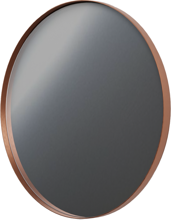 Balmani Giro Round miroir rond Brushed RoseGold Ø 75 cm