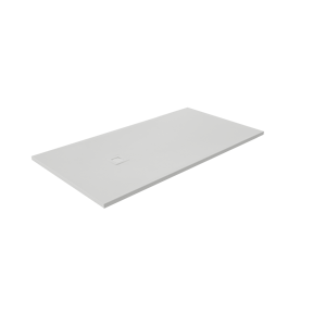 Luca Varess Classy duschwanne 170 x 90 cm marmorkomposit weiß matt rockstruktur