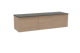 Balmani Forma badkamermeubel met Stretto wastafelblad voor waskom(men)