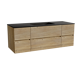 Storke Edge meuble salle de bains avec plan vasque Scuro