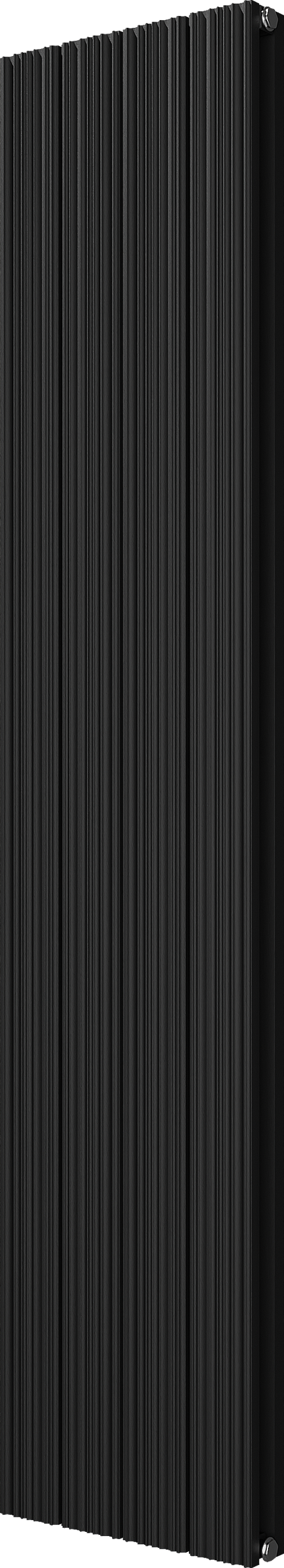 Vipera Mares sèche-serviettes double 37,5 x 180 cm chauffage central noir mat raccordements latéral et central possibles 1477W