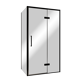 Balmani Senses Design douche en coin avec porte pivotante