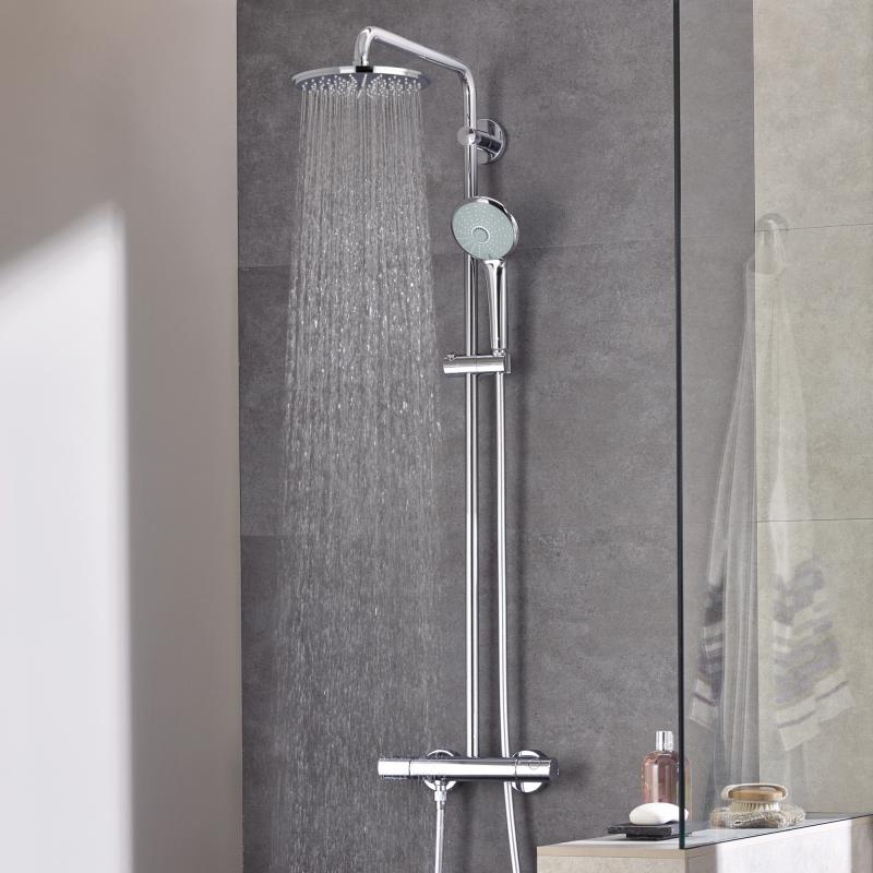 Grohe Euphoria System 210 set de douche de pluie System 210 chrome