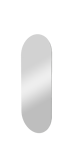 Balmani Giro Oval miroir pour WC