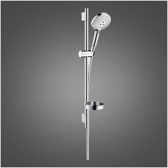 Hansgrohe Raindance Select S 120 glijstangset ø12cm wit/chroom