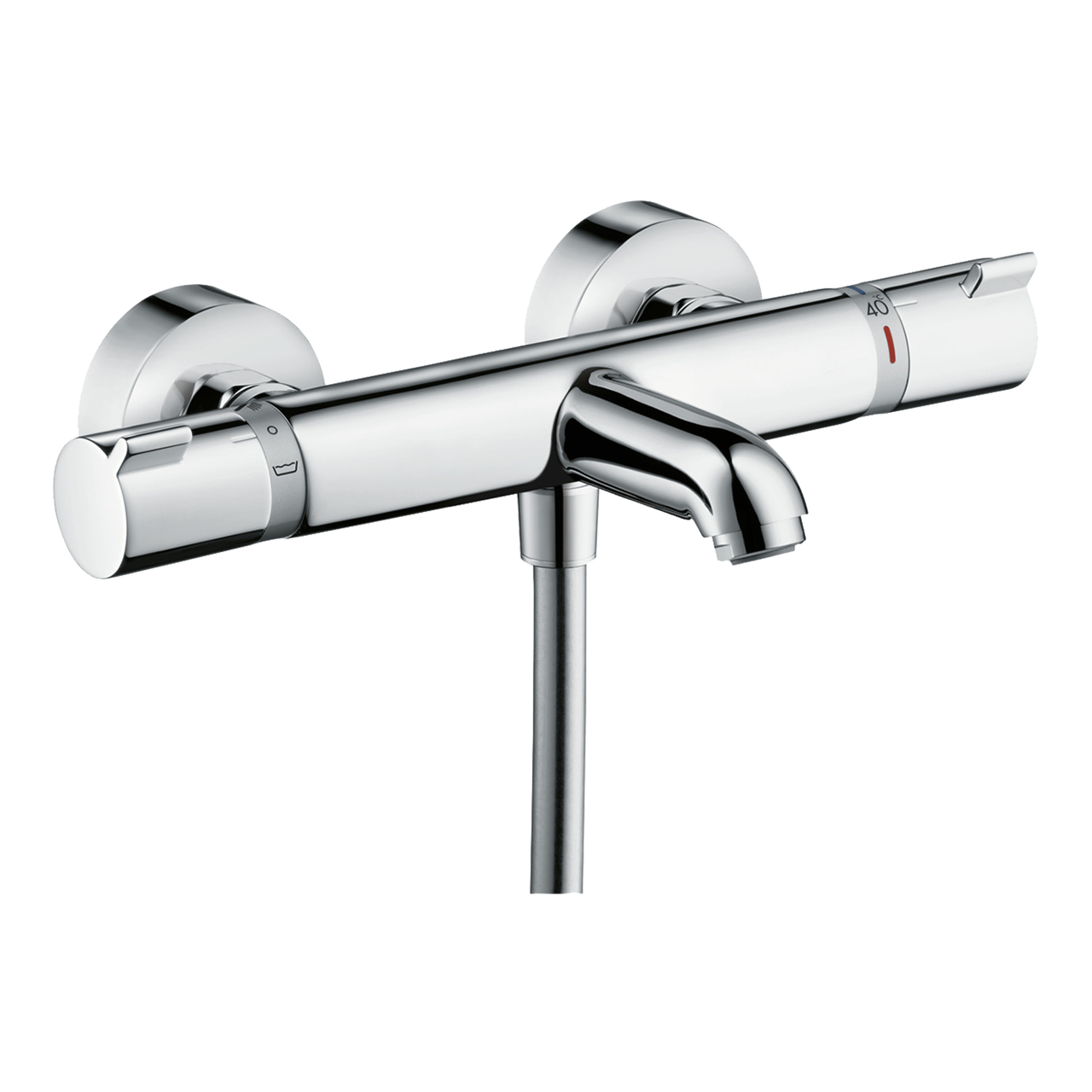 Hansgrohe Ecostat Comfort Aufputz-Badewannenarmatur