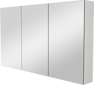 Storke Reflecta spiegelkast 130 x 75 cm glanzend wit
