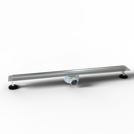 Linie douchegoot 70 cm geborstelde inox