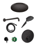 Hansgrohe Showerselect S set de douche pluie encastré, élément encastré inclus
