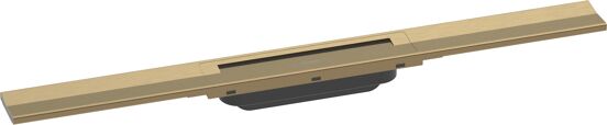 Hansgrohe RainDrain Flex Fertigset Duschrinne kürzbar 70cm Brushed Bronze
