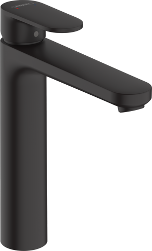 Hansgrohe Vernis Blend verhoogde wastafelkraan mat zwart