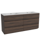 Storke Edge badkamermeubel met Diva Wastafel
