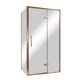 Balmani Senses Design douche en coin avec porte pivotante