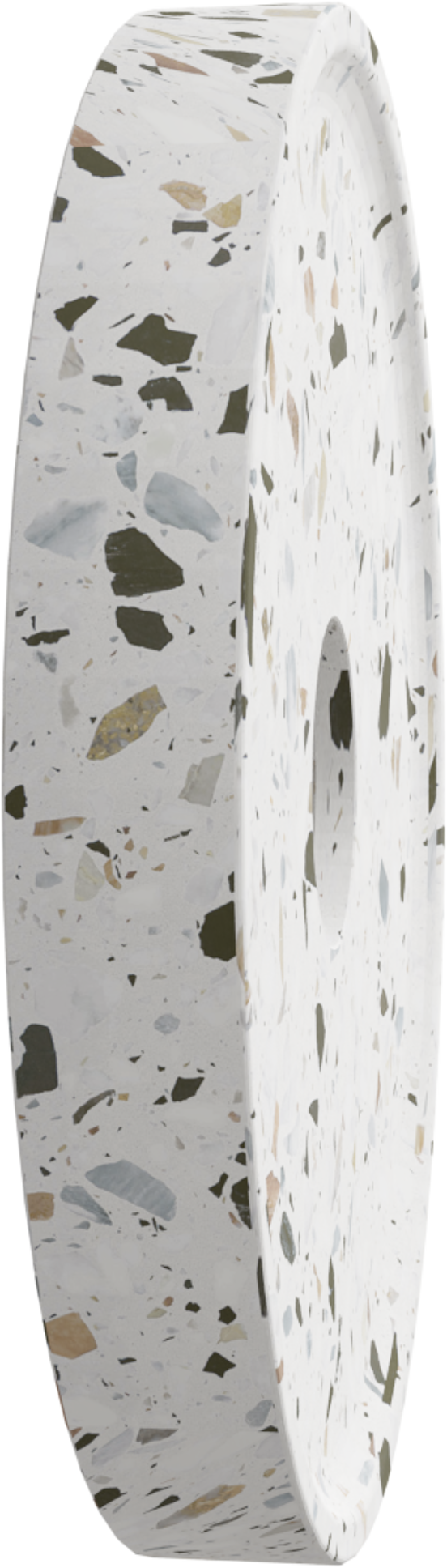 Balmani Pelota Disc LED luminaire 16 cm blanc/noir terrazzo