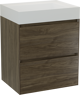 Balmani Mitra Compact meuble salle de bains avec lavabo Argila