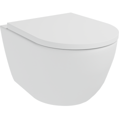 Caisson Swoop pour WC suspendu - blanc Moderne - Parisot