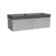 Storke Edge badkamermeubel met Scuro High wastafel